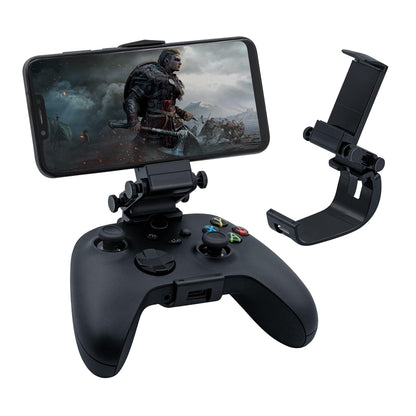 Mcbazel Mobile Gaming Clip for Xbox Series X and Xbox Series S, Adjustable Phone Game Holder Mount Clamp for Xbox Series X/S Wireless Controllers