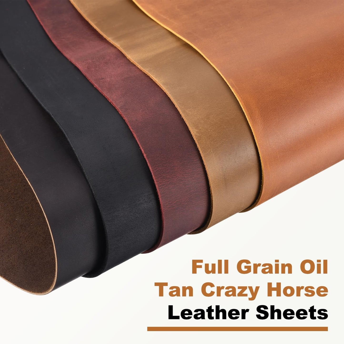 MECCANIXITY Genuine Leather Sheets, 15" x 15" 4-5 oz (1.8-2mm) Thick Full Grain Leather Sheet Tooling Precut for Carving Engraving Molding Embossing Stamping, Dark Red