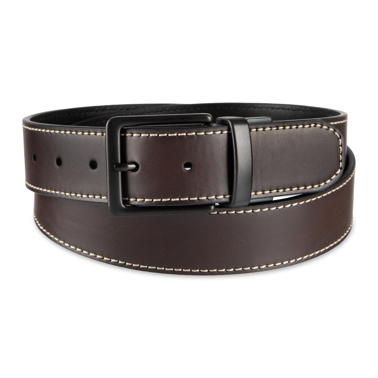 Levi's Men's Reversible Casual Jeans Belt, Brown/Black, Large (38-40)
