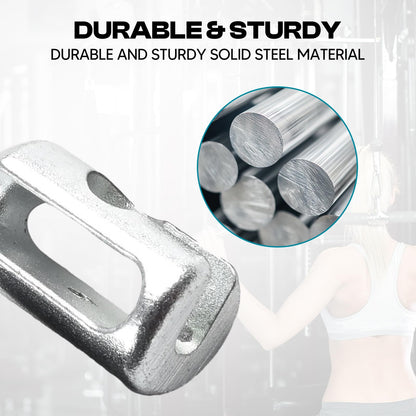 DYNWAVE Gym Machine Cable Stoppers Balls Stopper Fixing Set Weight Cable Machine Clothesline Pulley Set Terminals Heavy Duty for Exercise Workout Home, B