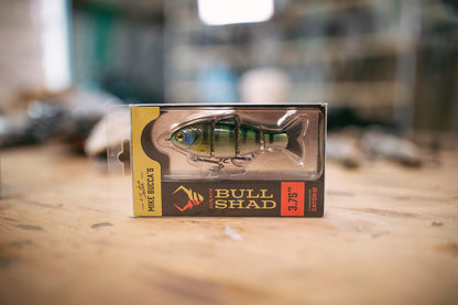 Catch Co Mike Bucca's Baby Bull Shad Swimbait 3.75" 1/2 oz Gizzard Shad