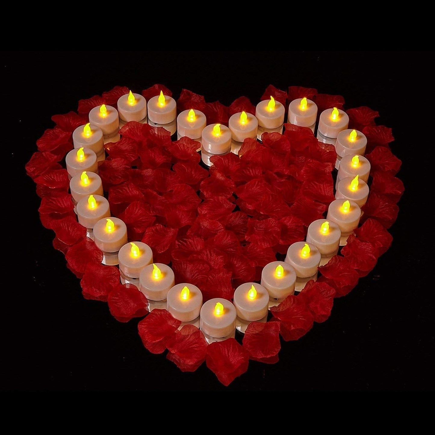 Hanzim Tea Light Candles with Remote Control,Flickering Flameless LED Candle,Long Lasting 400+Hours,Battery Operated with Timer for Home Decoration Seasonal &Festival Celebration WarmYellow (12pcs)