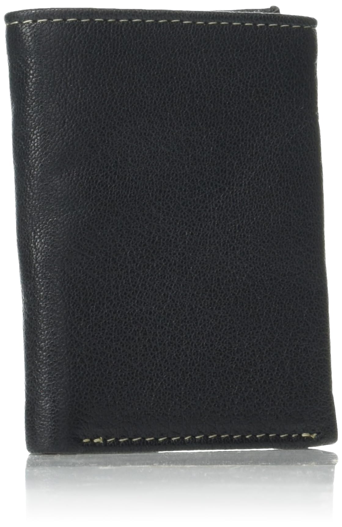 Timberland Men's Genuine Leather Rfid Blocking Trifold Wallet, Black, One Size
