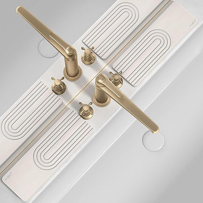 Faucet Mat for Kitchen Sink, Diatomite Stone Drying Sink Protectors, Bathroom