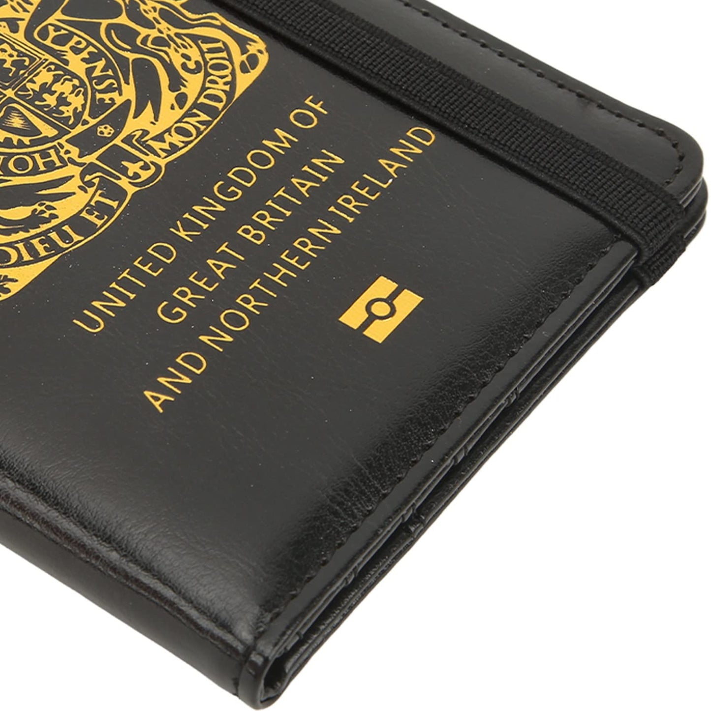 Britain Passport Cover Passport Holder Cover Leather Passport Holder UK Passport Cover for Passport, Business Cards, Credit Cards, Boarding Passes
