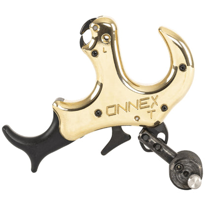 Stan OnneX Thumb Archery Release – Modular Trigger Release with Zero Travel, Adjustable Tension, 3 & 4 Finger Options, Open Hook, Trainer Lock, Heavy Metal, XL