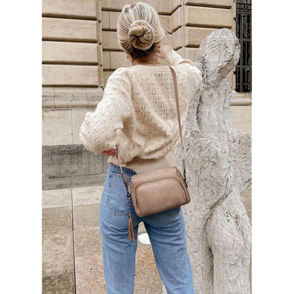CLUCI Crossbody Bags for Women Trendy, Vegan Leather Shoulder Handbags，Purses for Women with Adjustable Wide Strap