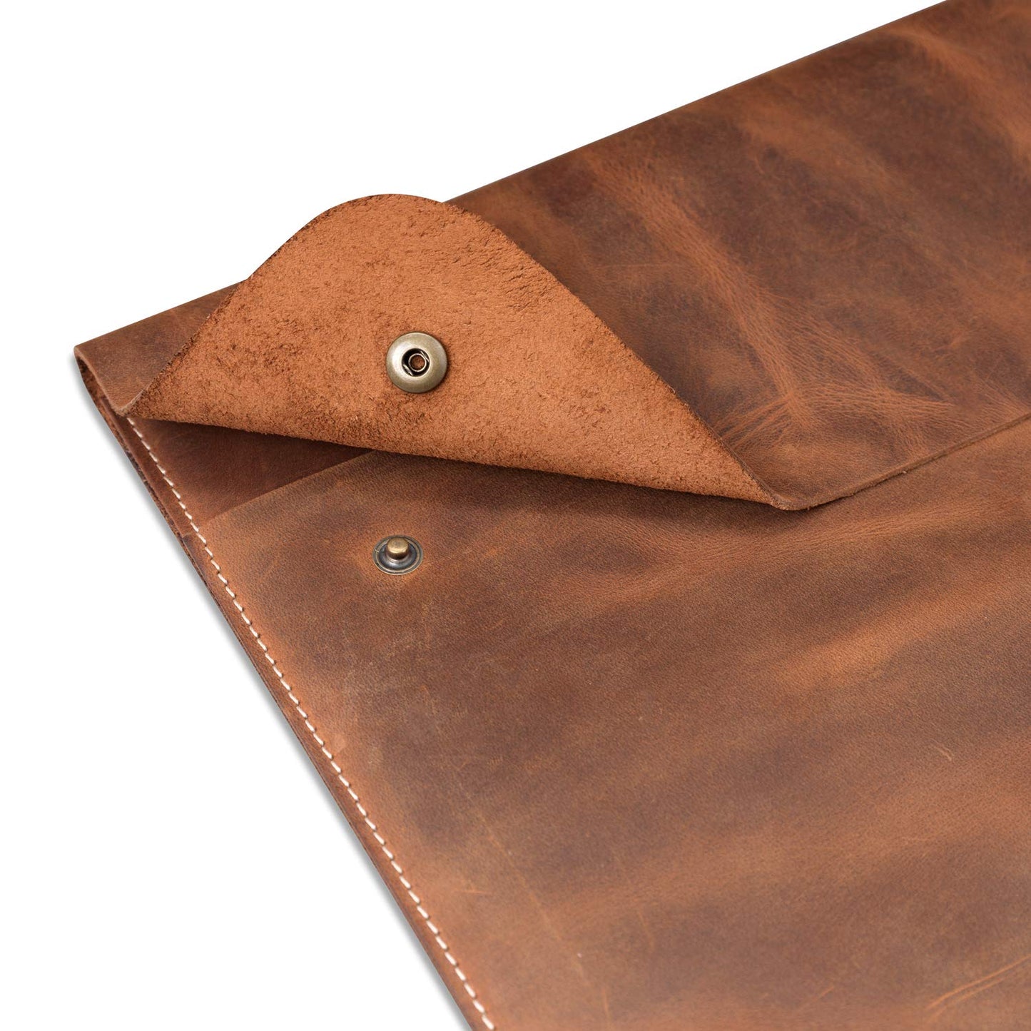 MegaGear Top Grain Leather MacBook Bag Laptop Sleeve for MacBook Pro and MacBook Air Case - 14 Inch - 13 Inch (M4, M3, M2, M2, M1, Pro & Max) - 13.3 Inch - iPad Pro 12.9 Inch - 2020 to 2024 Models