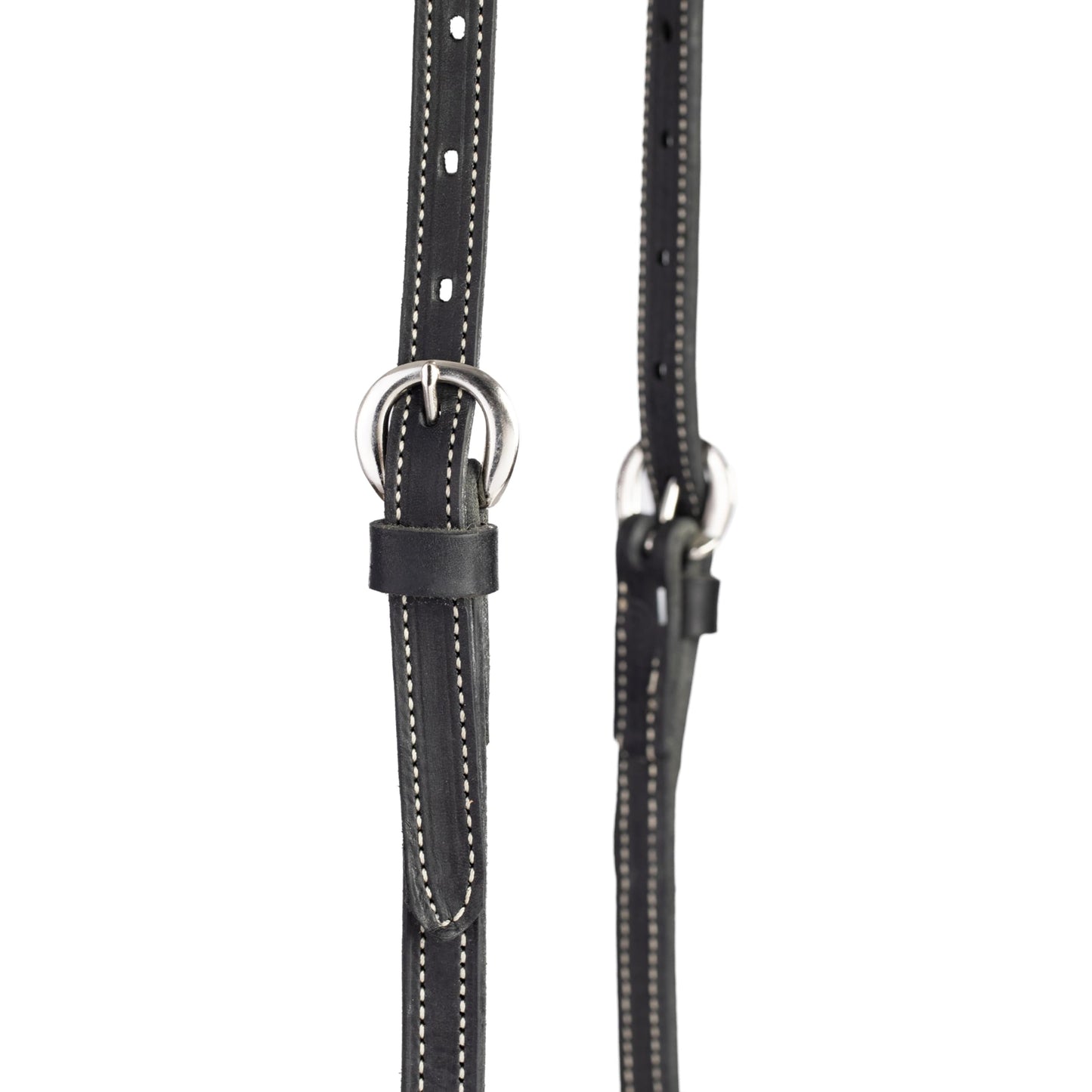Weaver Leather Flat Sliding Ear Headstall , Black, Horse