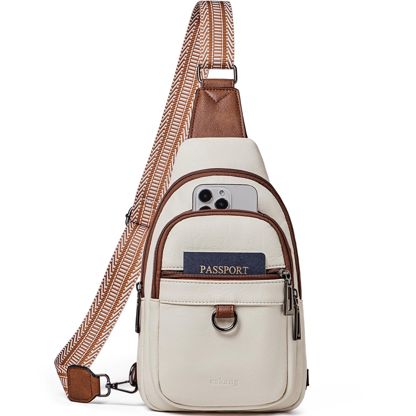 cakang sling bag crossbody bags for women trendy fanny packs belt bag leather womens Shoulder crossbody purses cross body bag woman ladies sling bags small backpack Travel