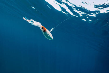 Nomad Design Squidtrex Vibrating Fishing Lure - TPE Soft Plastic Bait with Strong BKK Assist Hooks for Saltwater Fishing