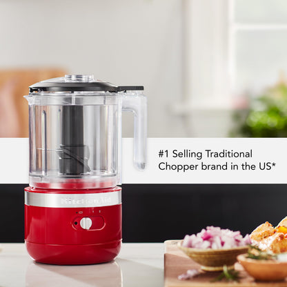 KitchenAid 5 Cup Food Chopper KFC0516ER, Empire Red