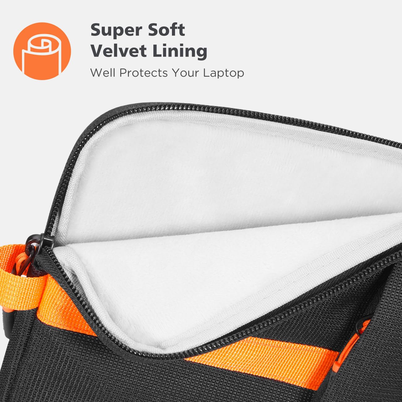 NIDOO 16 inch Laptop Sleeve Computer Carrying Case Cover for 16" Lenovo Legion 5i 7i 9i / Legion Pro 5i / 16" ThinkPad E16 Gen 3/ L16/ T16 Gen 3/ Dell Pro 16 Plus /16" MacBook Pro M4/ HP ASUS Samsung