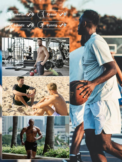 NORTHYARD Men's Athletic Running Shorts Gym Workout 7"/9"/5" Quick Dry Lightweight Sports Basketball Tennis 3 Zipper Pockets DARKGREY-9inch XL