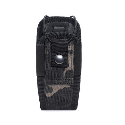 Tactical Molle Radio Holster Holder Case Military Heavy Duty Pouch Bag for Duty Belt & Vest, Universal Radio Case Two Way Radio Holder Pouch, Nylon Holster Accessories, Adjustable Storage