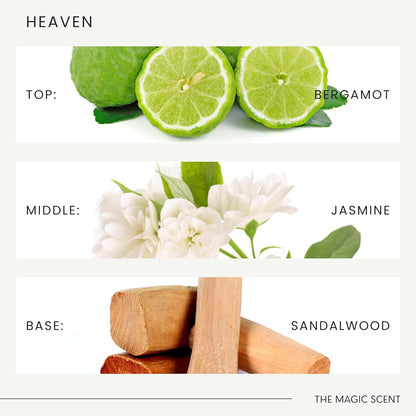 The Magic Scent Mandarin Blossom Diffuser Oil - Cold-Air & Ultrasonic Scented Oils for Diffuser Inspired by St. Regis Hotel, Maldives - Essentiala Oils for Diffusers Aromatherapy 10 ml