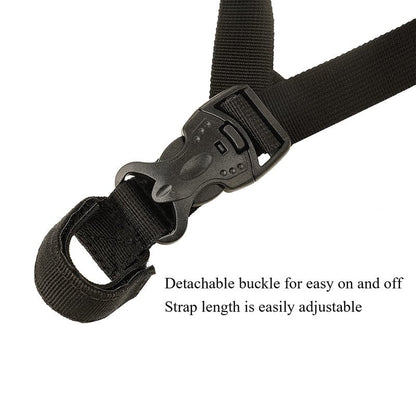 TOPARCHERY Padded Compound Bow Sling Strap, Quick Release Detachable Adjustable Nylon Bow Sling for Hunting Archery, Compound Bow Shoulder Strap