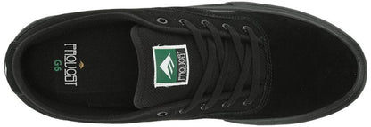Emerica Provost G6 – Pro Skate Tech, Reinforced Build, Cushioned Feel, Everyday Wear Black/Black/Black
