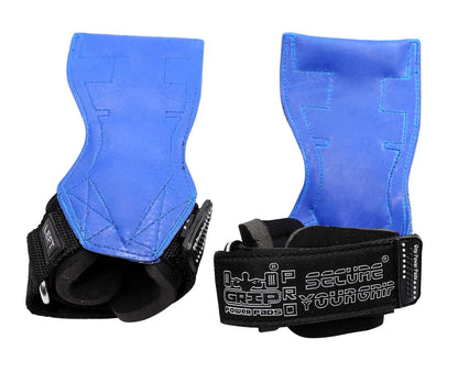 Lifting Grips PRO Weight Gloves Heavy Duty Barbell Gymnastics Straps Alternative to Power Hooks Deadlifts Adjustable Neoprene Padded Wrist Wrap
