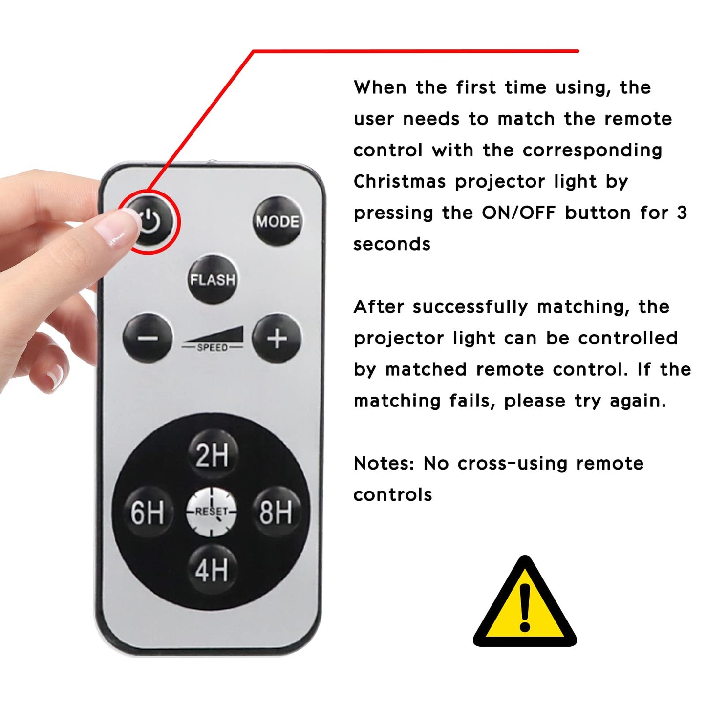 Christmas Laser Projector Lights, 8 Patterns LED Projection Lights with Remote, Landscape Projector Spotlights, Red and Green Star Show, Decoration for Outdoor and Indoor, Christmas, Holiday