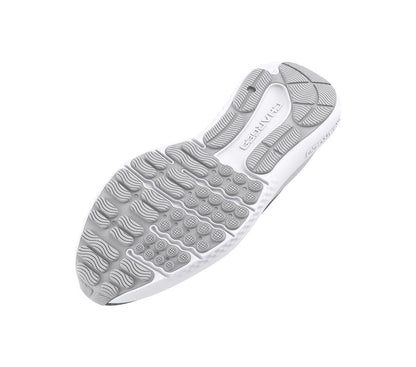 Under Armour Men's Charged Surge 4, (101) Steel/Mod Gray/White, 12.5, US