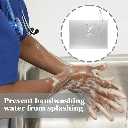 2 Pcs Stainless Steel Side Splash Guard