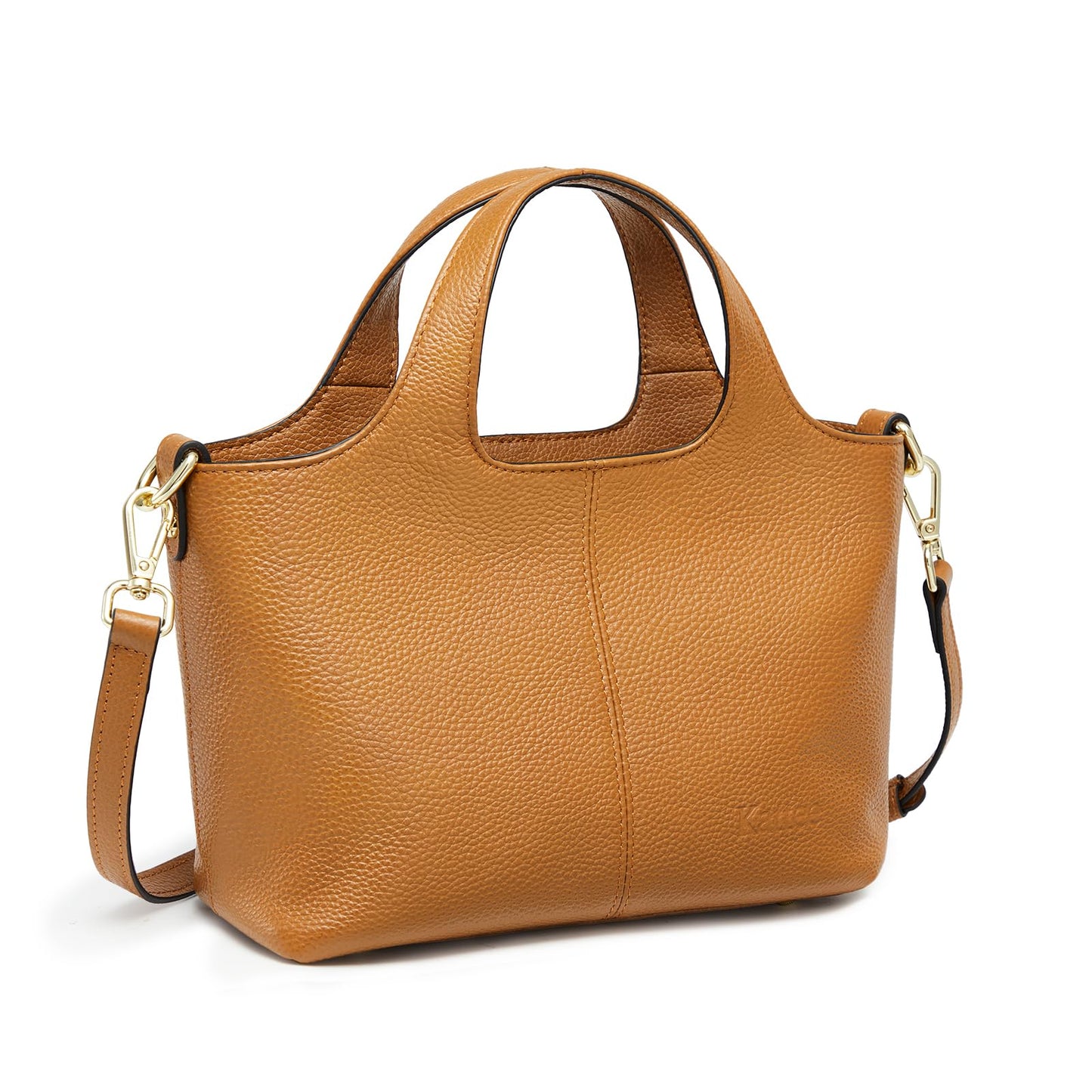 Kattee Leather Crossbody Bags for Women Cross Body Purses,Small Shoulder Tote Bag, Women's Satchel Handbags with Top Handle
