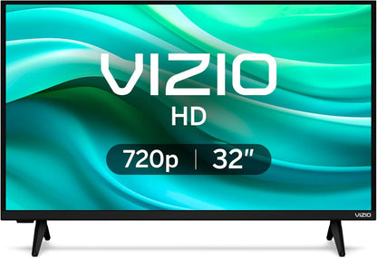 VIZIO 32-inch HD Smart TV 720p LED w/Alexa Compatibility, Google Cast Built-in, Bluetooth Headphone Capable (VHD32M-08, New)