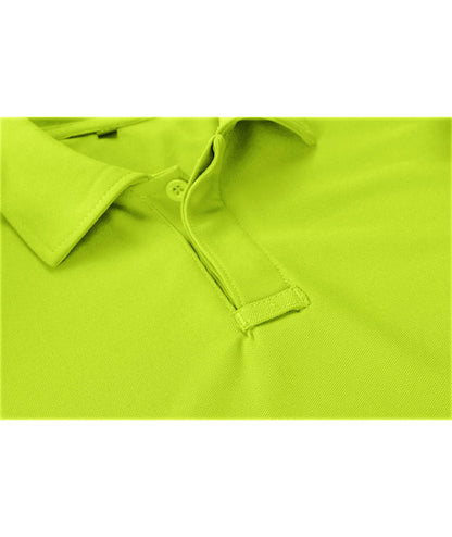 ZITY Mens Polo Shirt Short Sleeve Sports Tactical T-Shirt Athletic Golf Polos Daily Casual Stylish Collared Shirts for Men Lemon Green 5X-Large