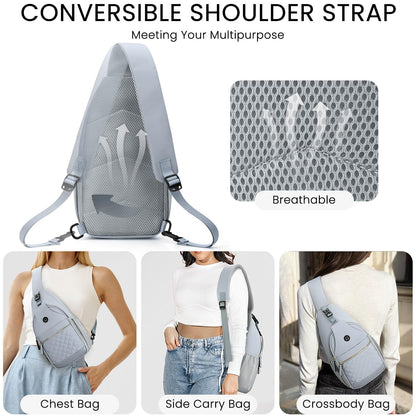 Small Crossbody Purses Bags for Women Men Travel, Chest Sling Bag Women Casual Cross Body Bag for Woman Sling Backpack