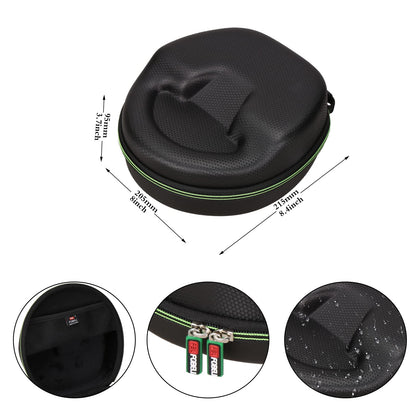 FBLFOBELI Hard Storage Case for SteelSeries Arctis 1 3 5 7 7X 7+ 7P+ 9 9X PRO PRO+ Prime/Arctis Nova pro 1 1P 1X 3 7 7X 7P/Pioneer DJ HDJ-X5/G733 Lightspeed Wireless Gaming Headset (PU-Black)