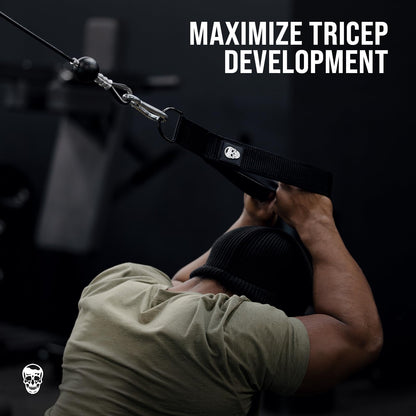 Gymreapers Tricep Rope Cable Attachment - Multi-Workout Tricep pull down Cable attachment - Perfect gym cable machine attachment