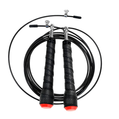 FYTPAL Adjustable Speed Skipping Rope – Durable Tangle-Free Lightweight Jump Rope with Non-Slip Foam Handles for CrossFit, Boxing, MMA & Cardio Fitness - Jumping Rope Cable for Women, Men, and Kids