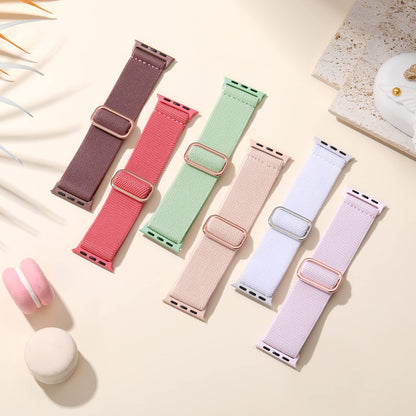 Maledan 10Pack Stretchy Nylon Solo Loop Compatible with Apple Watch Band 45mm 44mm 42mm 46mm 49mm Women Men, Soft Adjustable Braided Elastic Wristband for iWatch Ultra 2 Series 10/9/8/7/6/5/4/3/2/1/SE