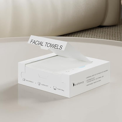 Disposable Face Towels Travel, Ultra Soft Facial Towels