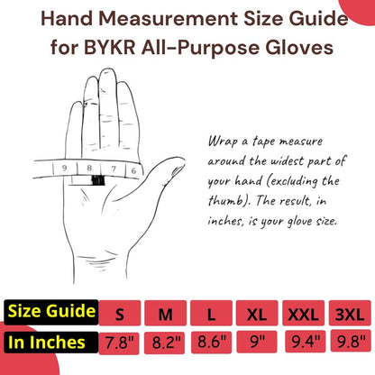 BYKR All-Weather Motorcycle Gloves for Men & Women – Protection for Dirt Bike, BMX, MX, and ATV Riding – FL Green M