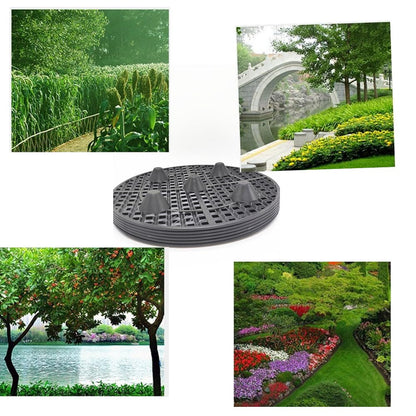 Zeromall 6PCs Plant Risers for Pots Indoor, Plant Stands, Pack Plant Elevator for Prevent Rot and Damage on Patio Deck, 11.8 inch Big Heavy Duty Plastic Plant Stands (6Pcs)