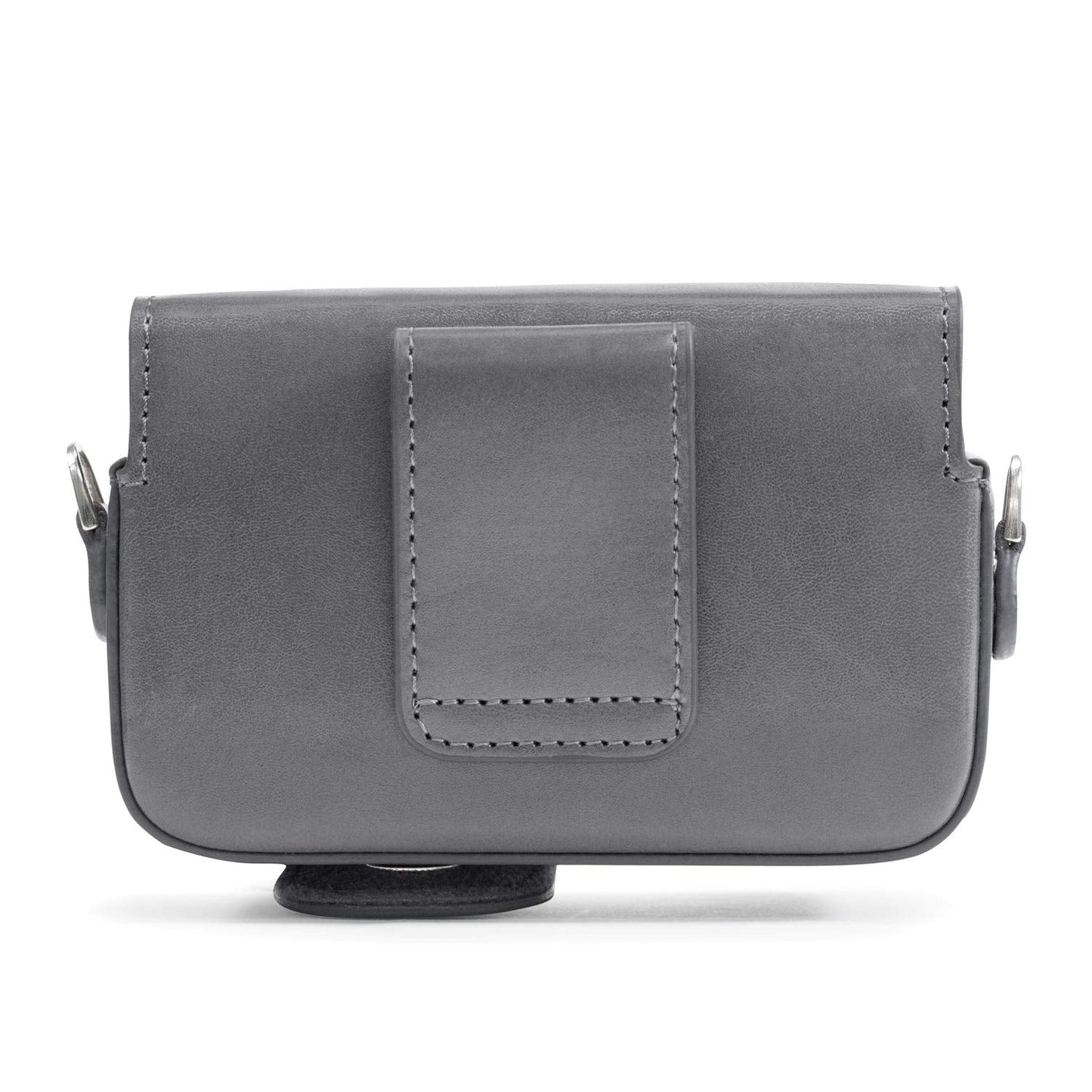 MegaGear Leather Camera Case with Strap Compatible with Sony Cyber-Shot DSC-RX100 VII, ZV-1, DSC-RX100 VI, DSC-RX100 V, DSC-RX100 IV, DSC-RX100 III, DSC-RX100 II - Grey (MG1206)