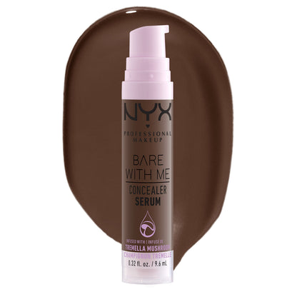 NYX PROFESSIONAL MAKEUP Bare With Me Concealer Serum, Concealer Makeup For Up To 24Hr Hydration - Beige