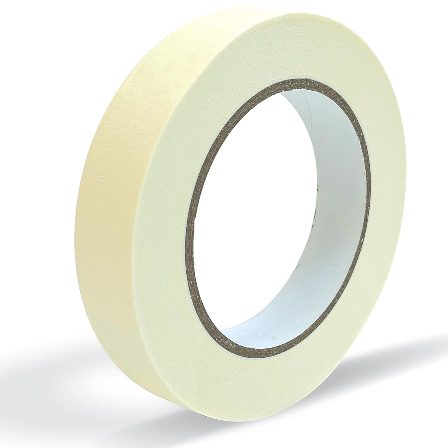 Masking Tape, 1 Inch x 55 Yards, Bulk 20 Pack, White Beige Color, Adhesive Painting Tape, Bulk Pack General Purpose Masking Tape, 20 Rolls x 55 Yards, 1100 Total Yards (20 Pack)