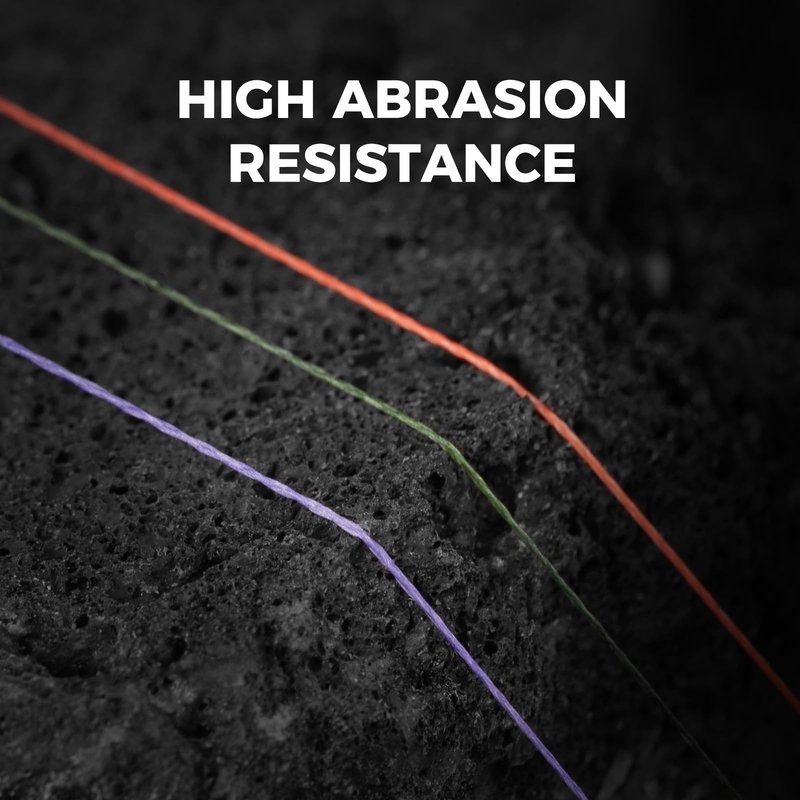 KastKing Destron Braided Fishing Line, Purple, 4 Stands, 40LB, 300Yds