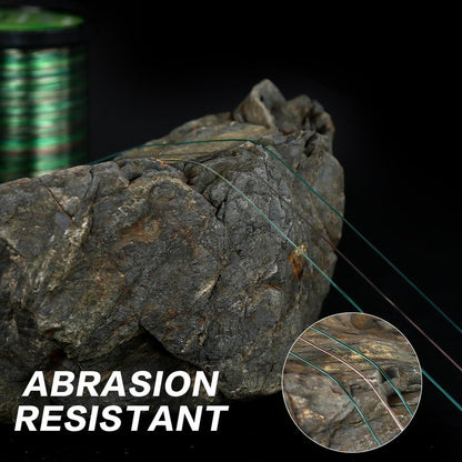 ROCRETA UANTA Monofilament Fishing Line - Superior Strength - Mono Fishing Line 3-100LB,Ultimate Fishing Line Leader Materials - 2025 New Fishing Line Unique Camo Design