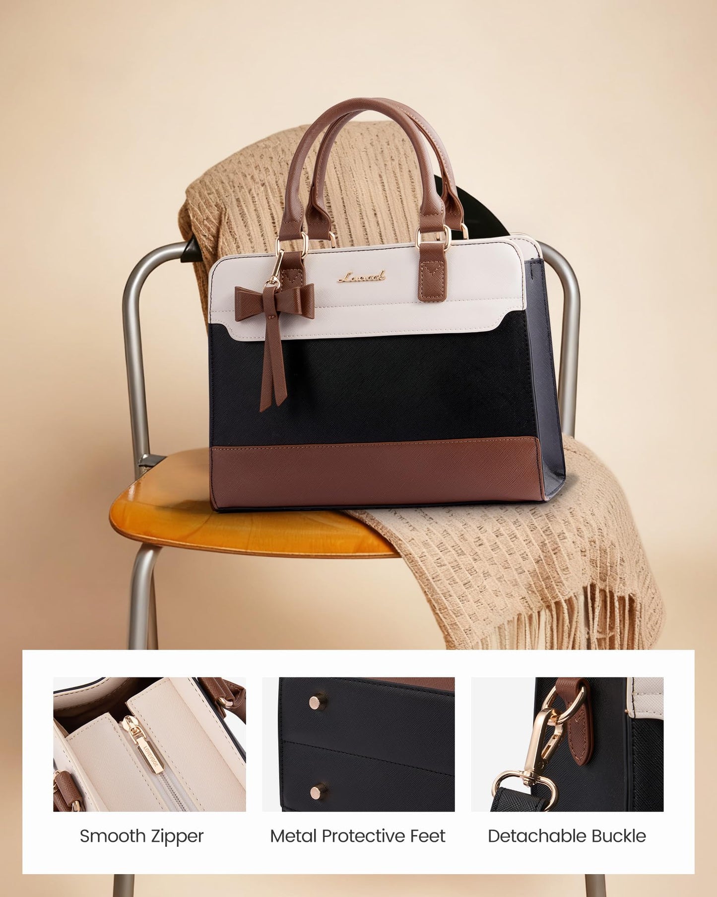 LOVEVOOK Purses for Women,Leather Tote Purse and Handbags,Satchel Shoulder Crossbody Top Handle Bags with Zipper