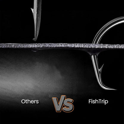 Fishing Circle Hooks - 50/100pcs 3X Strong Barbed High Carbon Steel for Catfish & Octopus | Freshwater & Saltwater