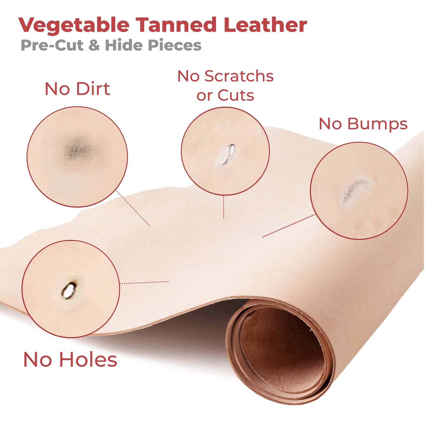 European Leather Works 11-12 oz. (4-4.8mm) Vegetable Tanned Leather Belt Blanks/Straps Size: 1-1/4"x60" (3.2x152.4cm) Full Grain Cowhide Tooling, Crafting, Knife Sheath, Furniture