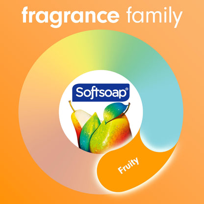 Softsoap 44571 Antibacterial Hand Soap, Crisp Clean, 11 1/4 oz Pump Bottle, 6/Carton