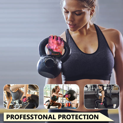 ZEROFIRE Workout Gloves for Women Men - Weight Lifting Gloves with Full Palm Protection & Extra Grip for Women Gym, Weightlifting, Weight Lift, Rowing, Exercise, Sport, Cycling