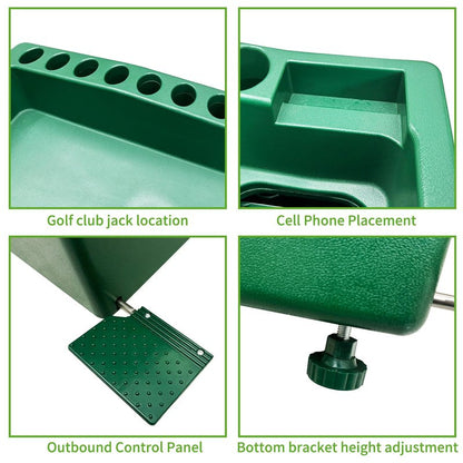 JJM Golf Balls Automatic Driver for Indoor Simulators and Golf Driving Range Teeing Machines