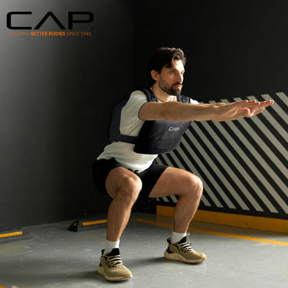 CAP 20 LB Adjustable Weighted Vest – Full Body Workouts, Cardio, Walking & Running, Weight Vest for Men and Women