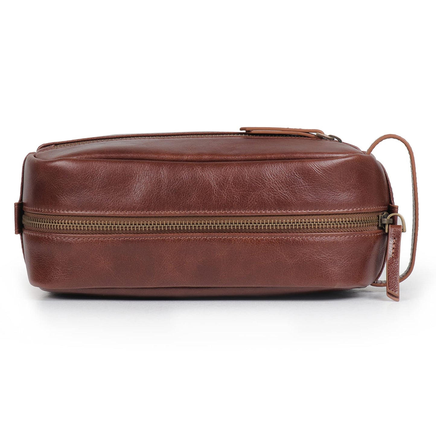 Londo Genuine Leather Travel Toiletry Bag – Makeup, Shaving Organizer, Dopp Kit for Men & Women, Durable & Stylish Travel Accessory
